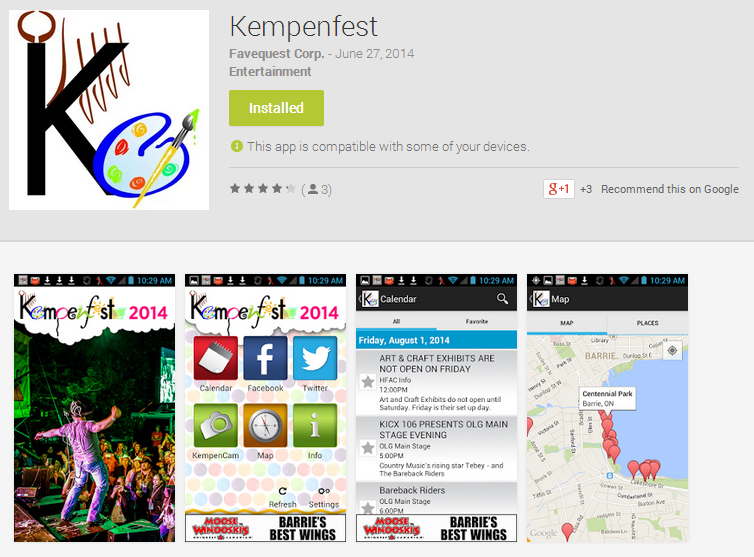 Kempenfest App (Android)